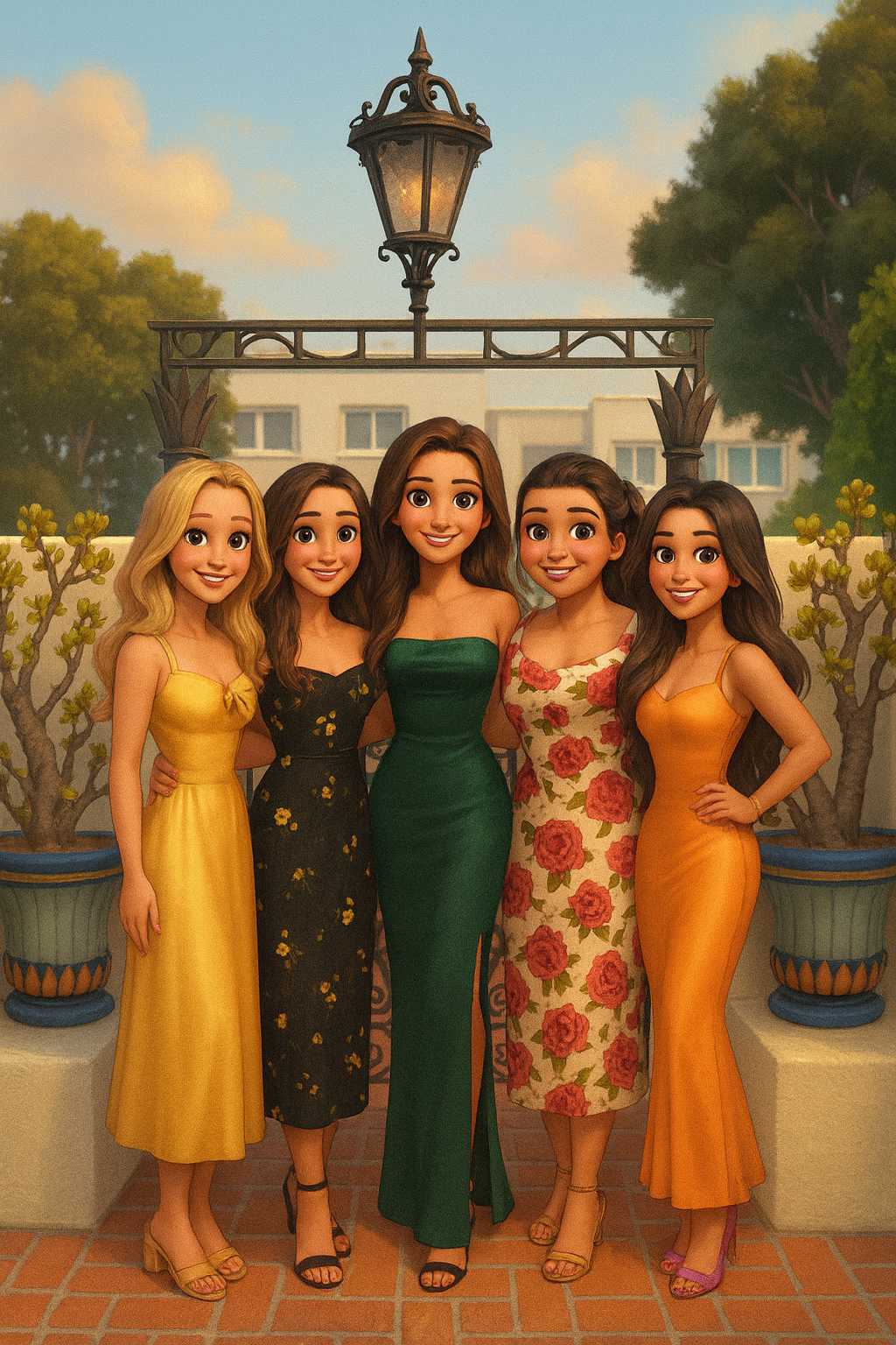 Front row friends for life