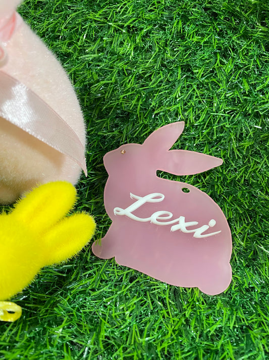 Easter Bunny Name Tag