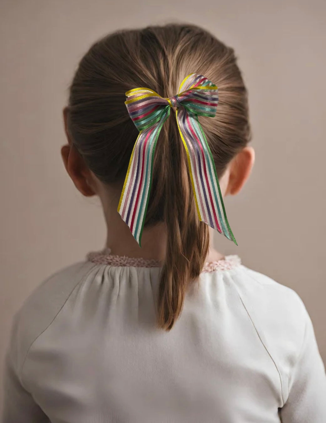 Multi colored bow