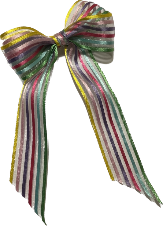 Multi colored bow