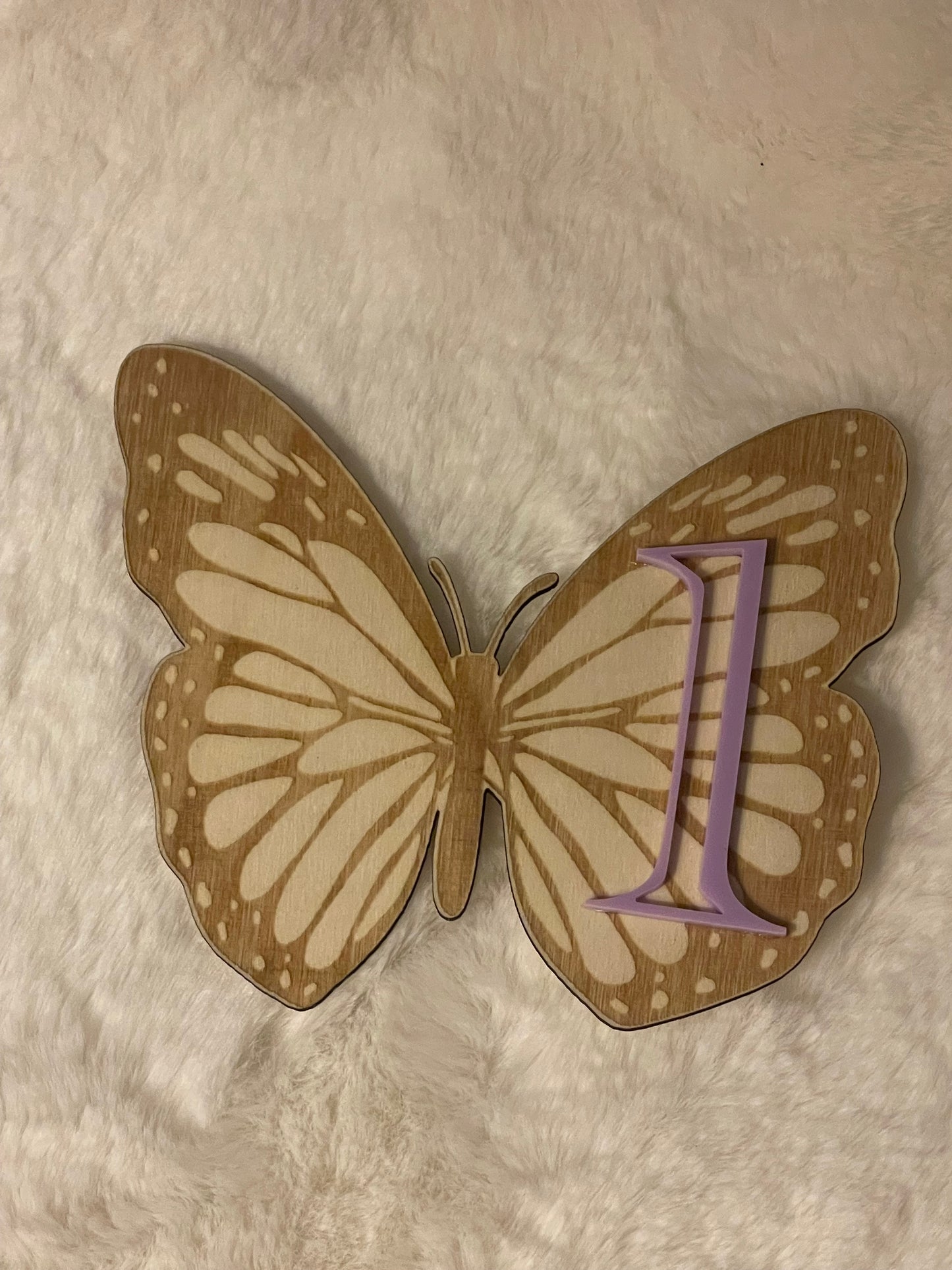 Butterfly Monthly Baby Markers