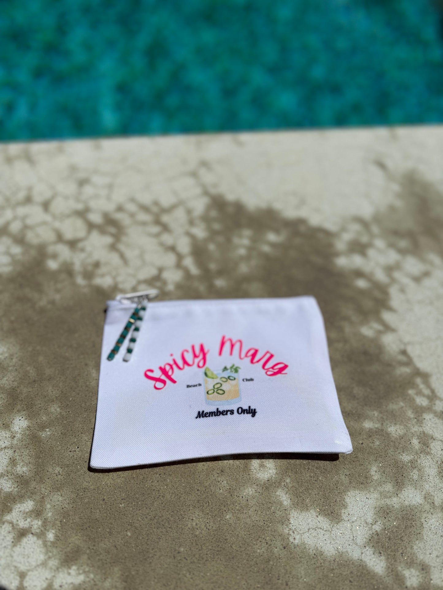 Cocktail Club small zip pouch