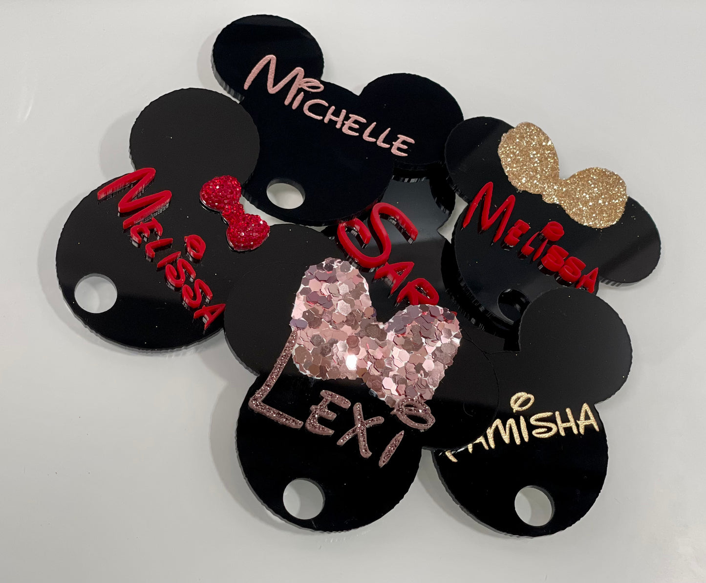 Minnie name topper