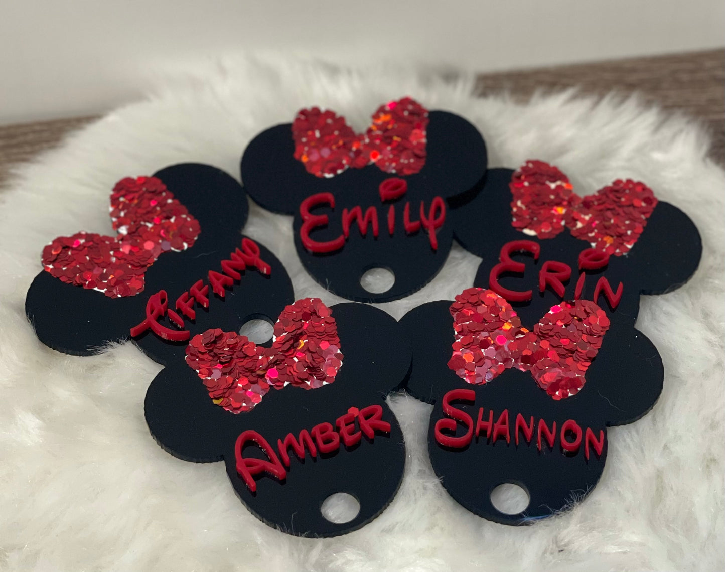 Minnie name topper