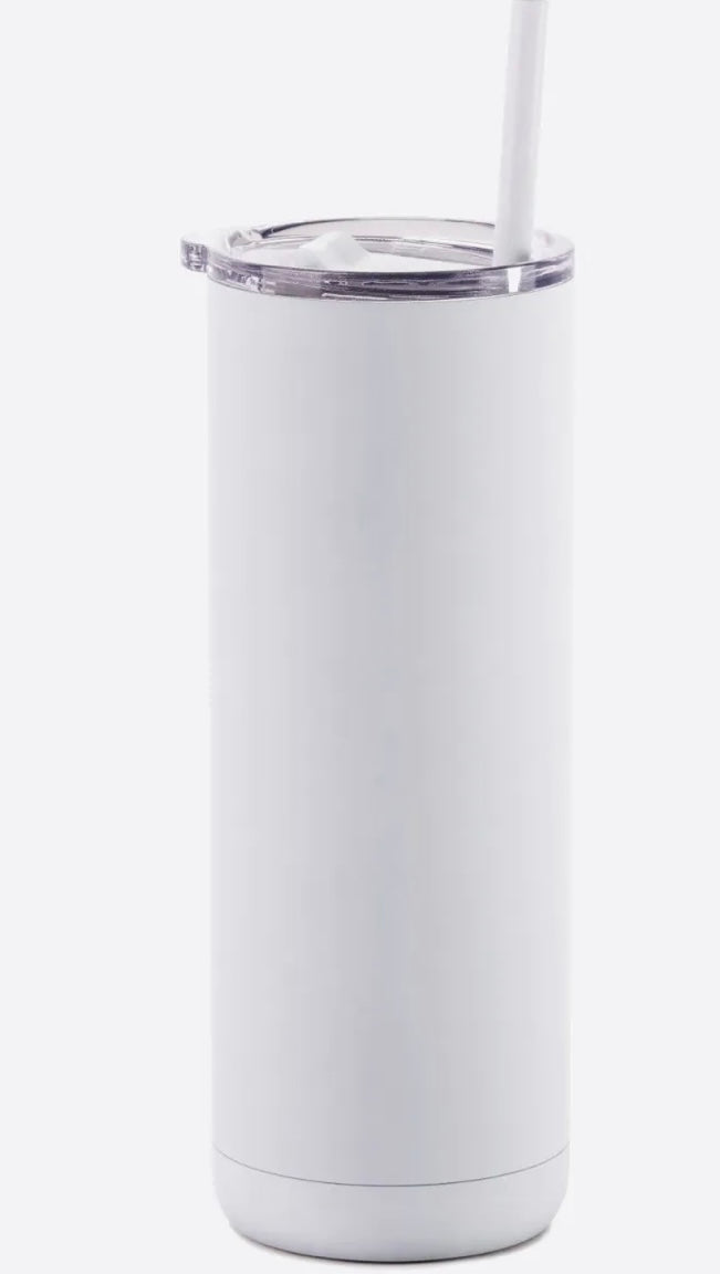 Checker trim 20oz. Tumbler